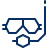 Snorkel Mask 1 Icon from Cyber Line Set