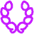 Laurel Award Winner Nomination Icon from Plump Neon Set
