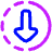 Download In Progress Icon from Plump Neon Set
