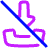 Download Off Disable Icon from Plump Neon Set