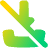 Download Off Disable Icon from Plump Gradient Set