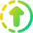 Upload Upgrade In Progress Icon from Plump Gradient Set