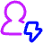 User Activity Recent Patient Icon from Plump Neon Set
