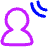 User Audio Spatial Icon from Plump Neon Set