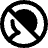 User Block No Accounts Icon from Plump Remix Set