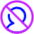 User Block No Accounts Icon from Plump Neon Set