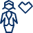 Business Female Heart Icon from Cyber Line - Free Set