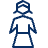 Female Icon from Cyber Line - Free Set