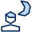 Night Mode Icon from Cyber Duotone - Free Set