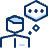 User Chat 2 Icon from Cyber Duotone - Free Set