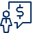 User Chat Dollar Icon from Cyber Line - Free Set
