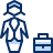 Business Female Briefcase icon - Free transparent PNG, SVG. No Sign up needed.