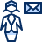 Business Female Email icon - Free transparent PNG, SVG. No Sign up needed.