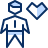 Business Male Heart icon - Free transparent PNG, SVG. No Sign up needed.