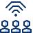 Group Wifi Network icon - Free transparent PNG, SVG. No Sign up needed.