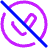 Check Circle Off Icon from Plump Neon Set