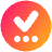 Check Preliminary Steps Circle Icon from Plump Gradient Set