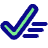 Check Sweep Clear Content Icon from Plump Pop Set