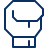 Bomberman Boxing Glove Icon from Cyber Line Set