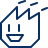 Bomberman Flame Icon from Cyber Line Set
