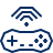 Controller Wireless Icon from Cyber Line Set