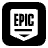Epic Games Logo Icon from Logos Block - Free Set