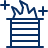Fire Bucket Icon from Cyber Line Set