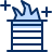 Fire Bucket Icon from Cyber Duotone Set