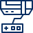 Gaming Console Icon from Cyber Line Set