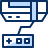 Gaming Console Icon from Cyber Duotone Set