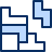 Tetris Icon from Cyber Duotone Set