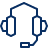 Headphone Icon from Cyber Line Set