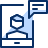 Video Meeting Chat Text Icon from Cyber Duotone Set