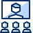 Video Meeting Group Icon from Cyber Duotone Set