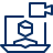 Video Meeting Laptop Icon from Cyber Line Set
