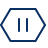 Control Pause Icon from Cyber Line Set