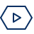 Control Play Icon from Cyber Line Set