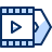 Video Dvd Icon from Cyber Duotone Set