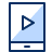 Video Mobile Portrait Icon from Cyber Duotone Set