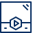 Video Player 2 Icon from Cyber Line Set