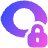 Visibility Lock Icon from Plump Gradient Set