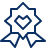 Badge Favorite Heart 2 Icon from Cyber Line Set