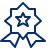 Badge Favorite Star Icon from Cyber Line Set