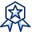 Badge Star 1 Icon from Cyber Duotone Set
