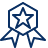 Badge Star 1 Icon from Cyber Line Set