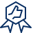 Badge Thumb UP 1 Icon from Cyber Line Set