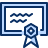 Certificate 2 Icon from Cyber Duotone Set