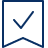 Check Ribbon Icon from Cyber Line Set
