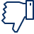 Facebook Dislike Icon from Cyber Line Set