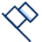 Flag 2 Icon from Cyber Duotone Set
